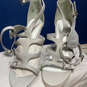 gray sneaker like heels